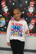 Dr Seuss BOW Long Sleeve Shirt