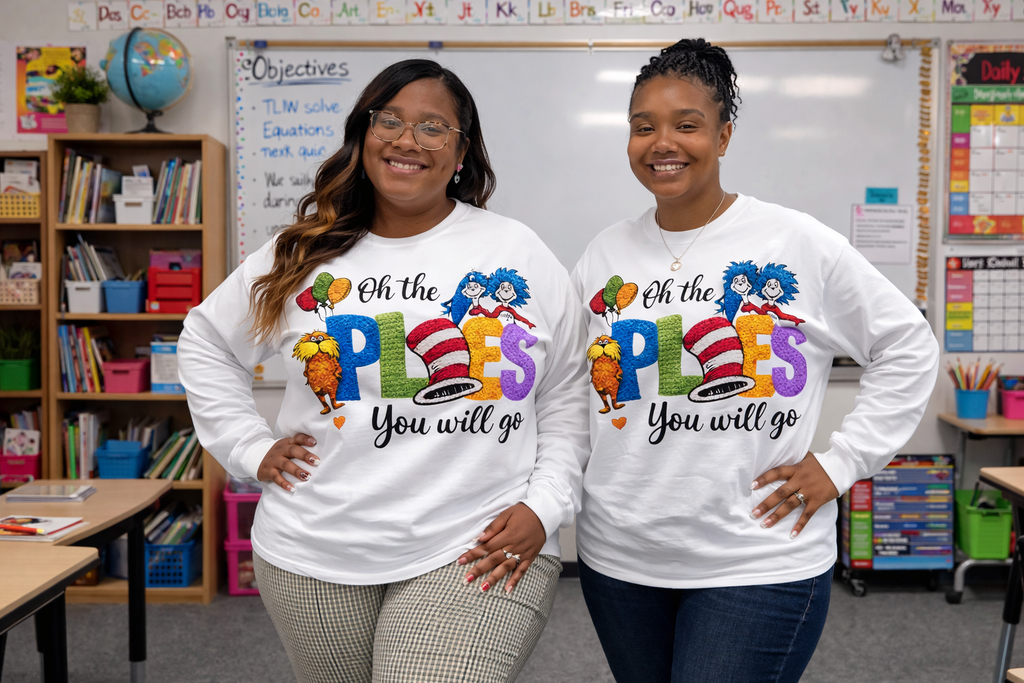 Oh the Places You'll Go Long Sleeve Shirt