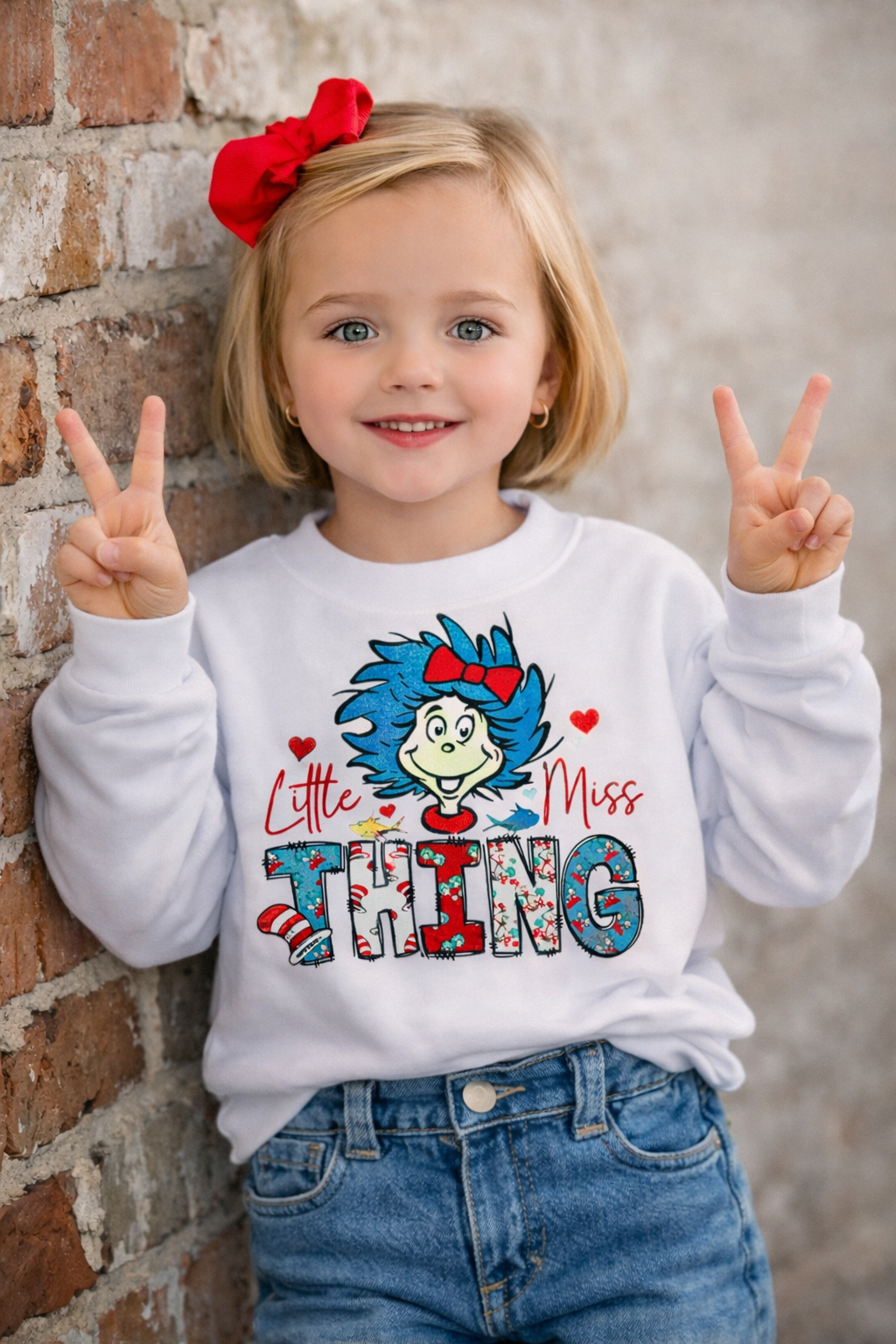 Little Miss Thing Storybook Long Sleeve