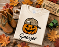 Camo Pumpkin Boys Halloween Tee