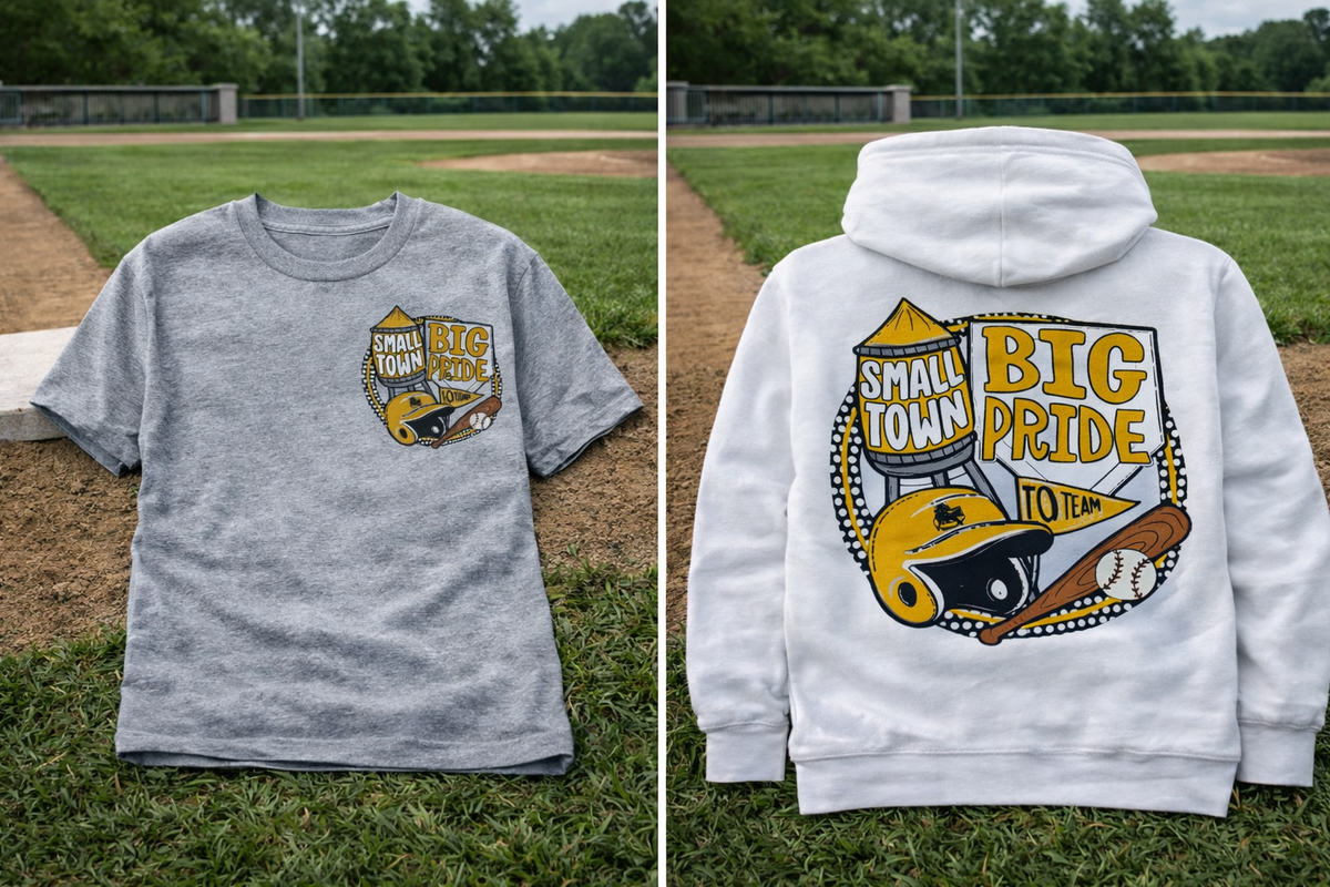 Small Town Big Pride Baseball Dark Horse
