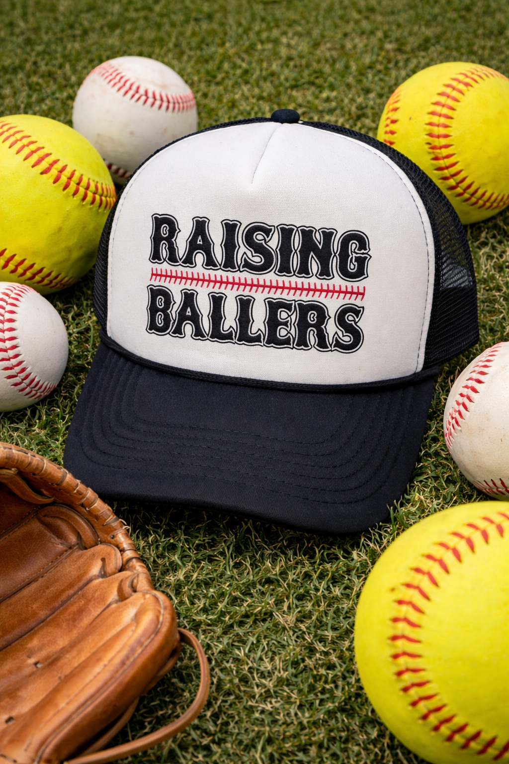 Raising Ballers Foam Trucker Hats