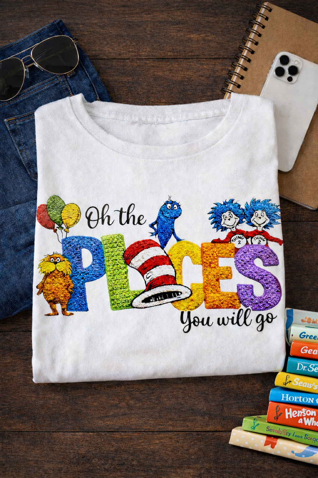 Oh the Places You'll Go Long Sleeve Shirt