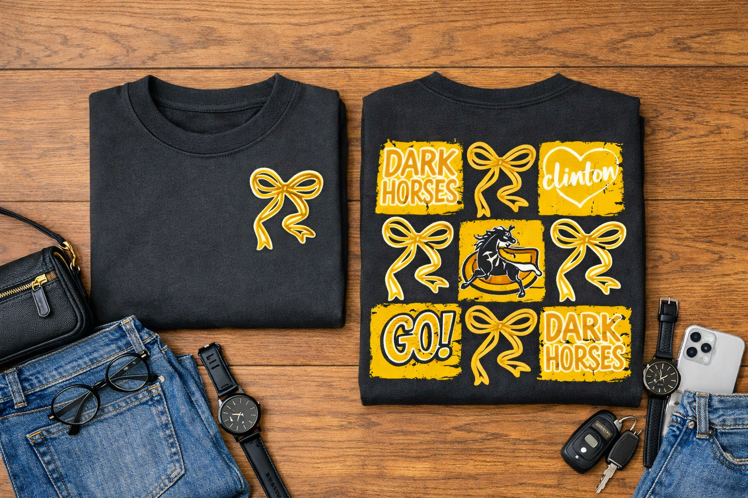Bow Spirit Game Day Tee