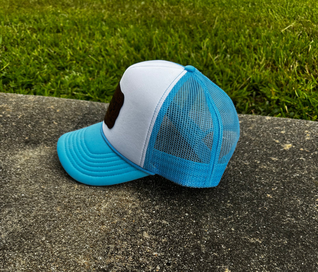 Somebody’s Problem Leather Patch Foam Trucker Hat