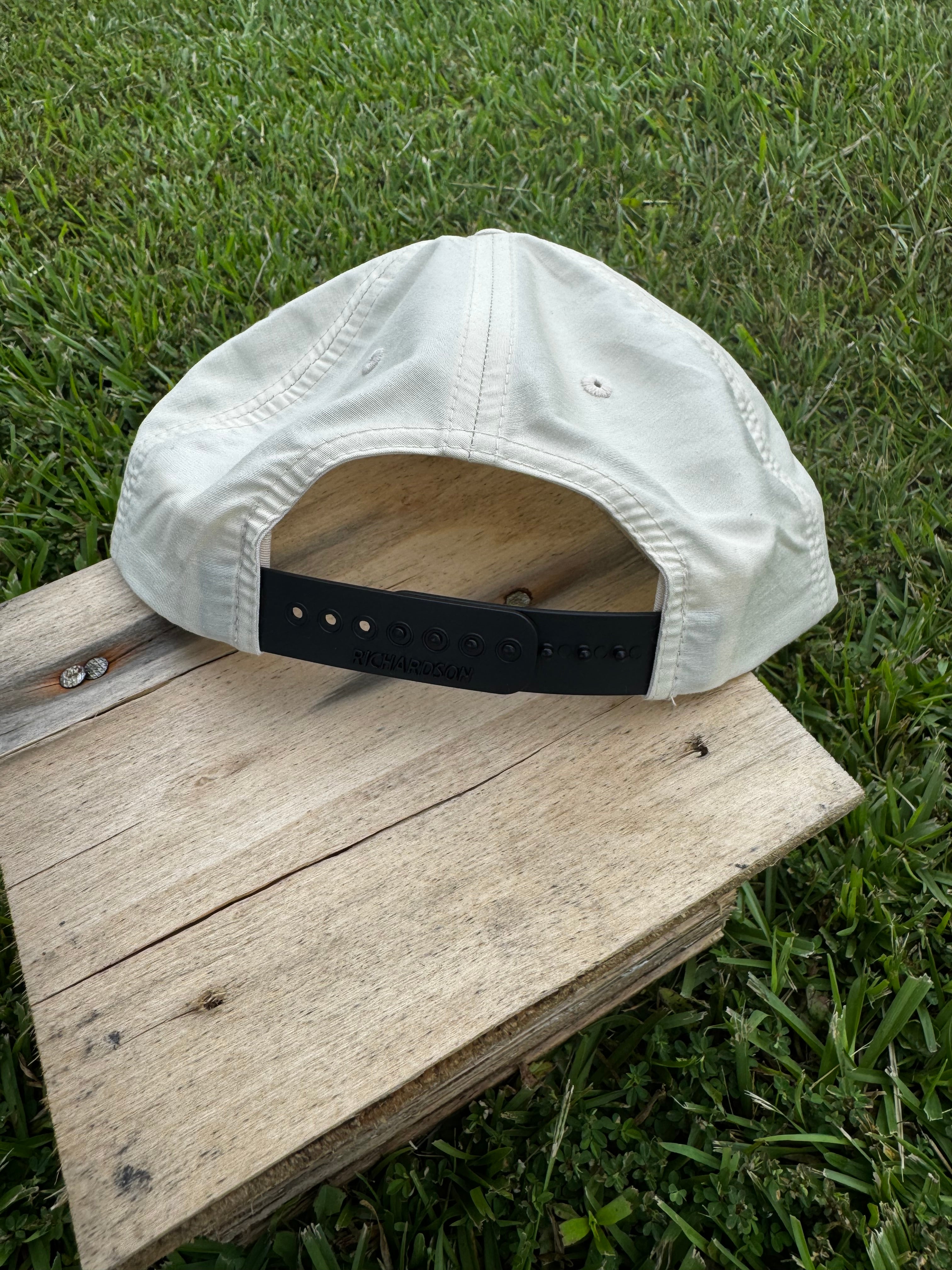 Whiskey Bent & Hell Bound Leather Patch Hat | Richardson 258 Rope Hat