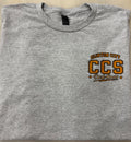 PERSONALIZED CLINTON CITY SCHOOLS DARK HORSES TEACHER SHIRT