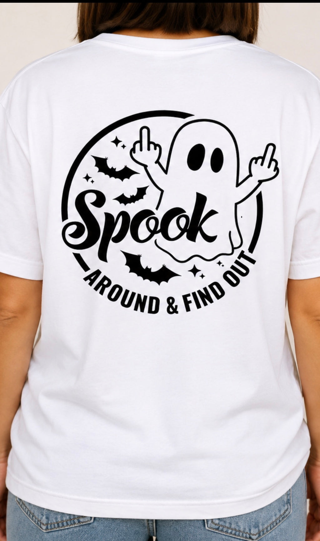 Spook Around & Find Out Halloween Tee|Crewneck