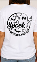 Spook Around & Find Out Halloween Tee|Crewneck