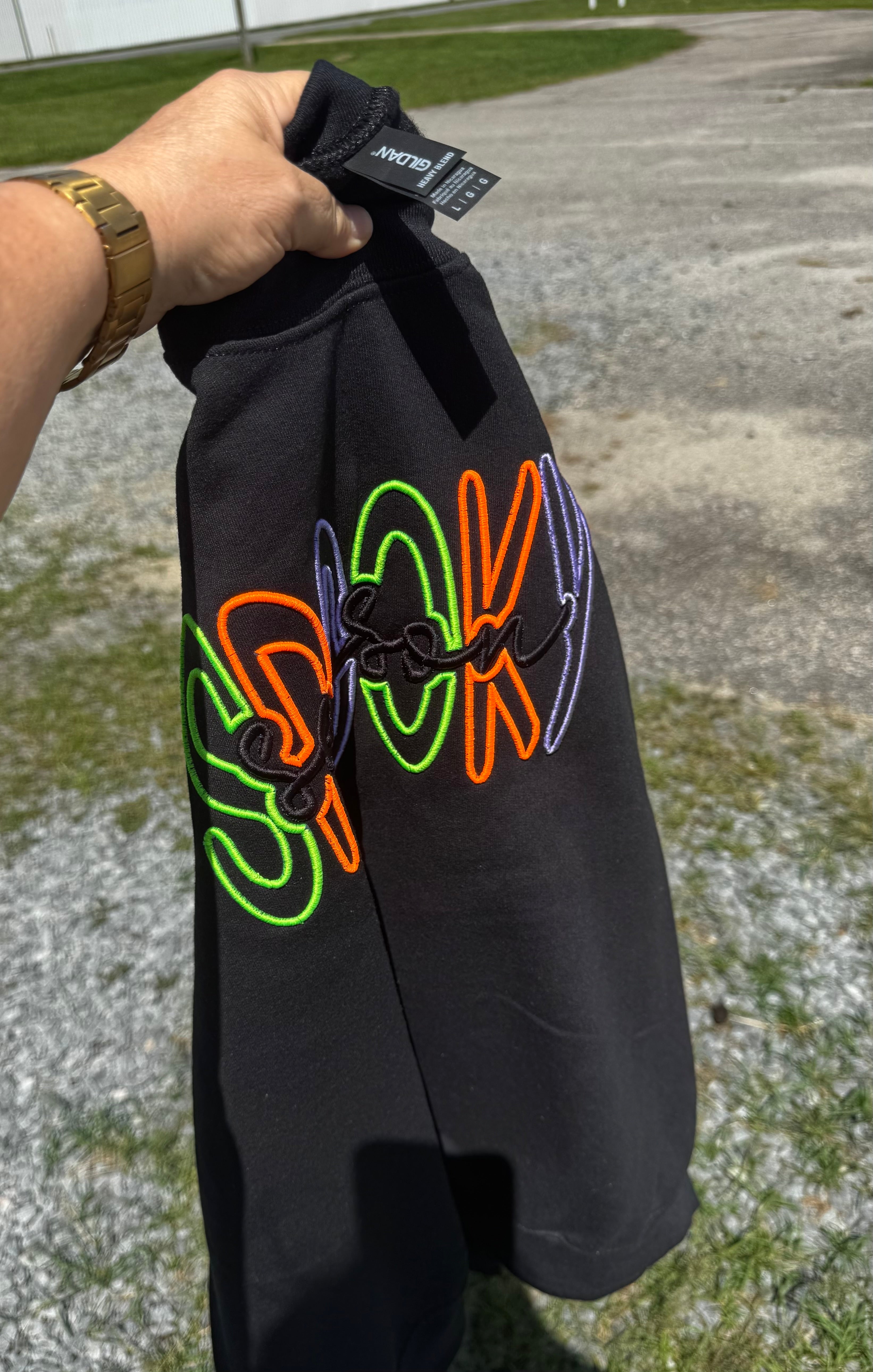 Spooky Season Puff Embroidered Sweatshirt